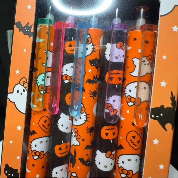 Sanrio Hello Kitty Pink Halloween 3 Piece Stationary -Frankenstien & Mummy Theme - Picture 11 of 14